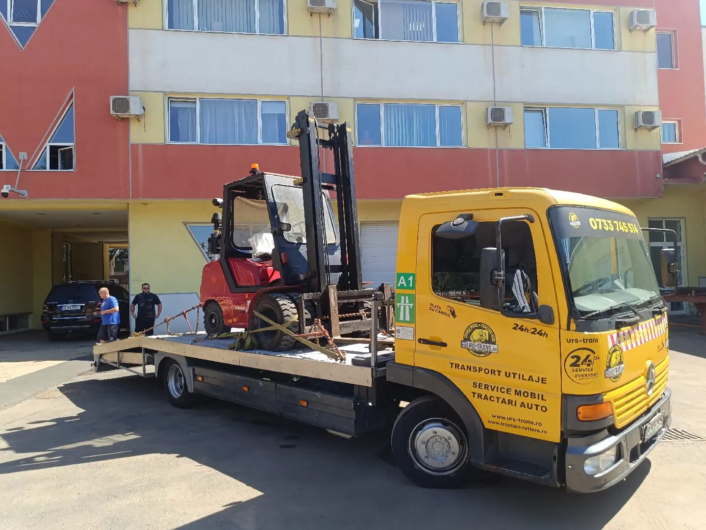 Transport vehicul avariat